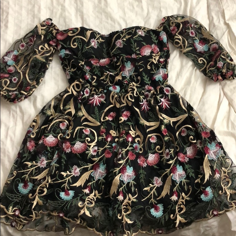 Floral Party Dress